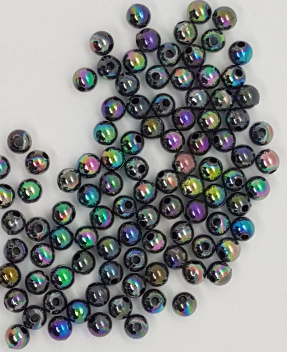 4 - 6MM ACRYLIC BEADS