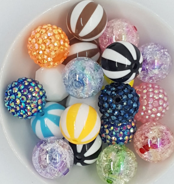 20MM ACRYLIC BEADS