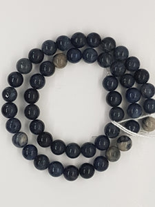 8MM SODALITE BEADS