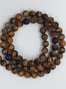 6MM TIGER EYE BEADS