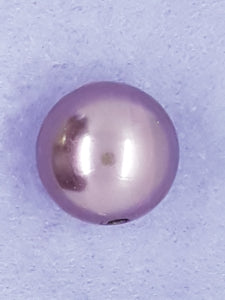 22MM ACRYLIC PEARLS - PLUM PURPLE