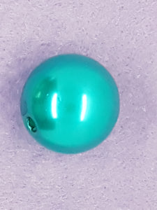 22MM ACRYLIC PEARLS - TURQUOISE