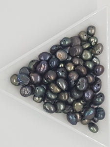 5-6MM FRESHWATER POTATO PEARLS -  SEA BED MIX