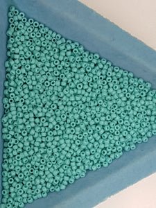 TOHO 11/0 SEED BEADS - OPAQUE TURQUOISE