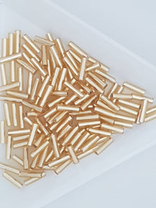 MIYUKI BUGLE BEAD - 6MM S/L GOLD