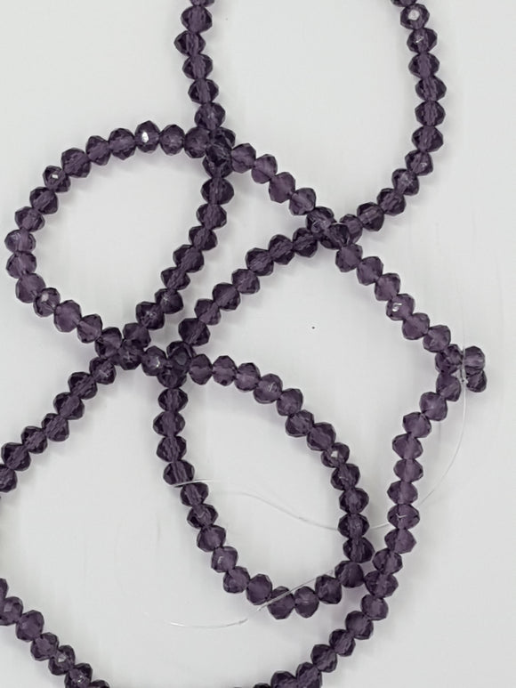 2MM, 3MM, 4MM, 6MM GLASS BEADS - PER STRAND – The Bead Lady