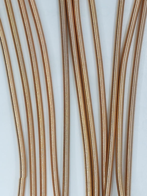 FRENCH WIRE/GIMP - 7 1/4 - 7 3/8 INCHES LONG - GOLDEN