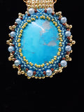 RONNY LEE CREATIONS - HAND BEADED GEMSTONE NECKLACE