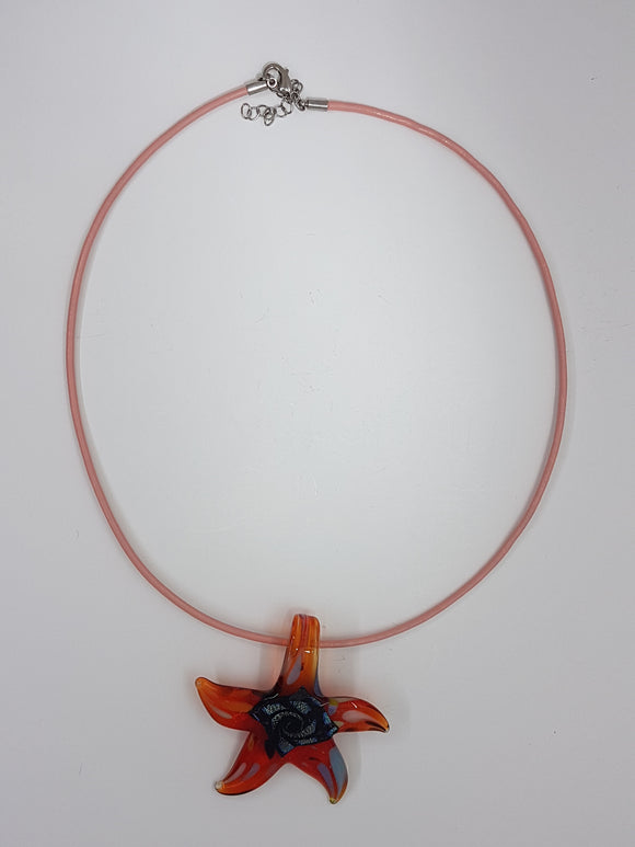 CORD - LEATHER NECKLACE - 17'' WITH LOBSTER CLASP