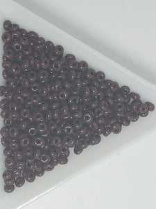 TOHO FRINGE SEED BEADS - COCONUT BROWN