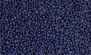 4-5MM CHINESE FRINGE BEADS - OPAQUE DARK BLUE