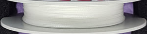 BEADING THREAD- 0.4MM - THICK - POLYESTER - WHITE COLOUR
