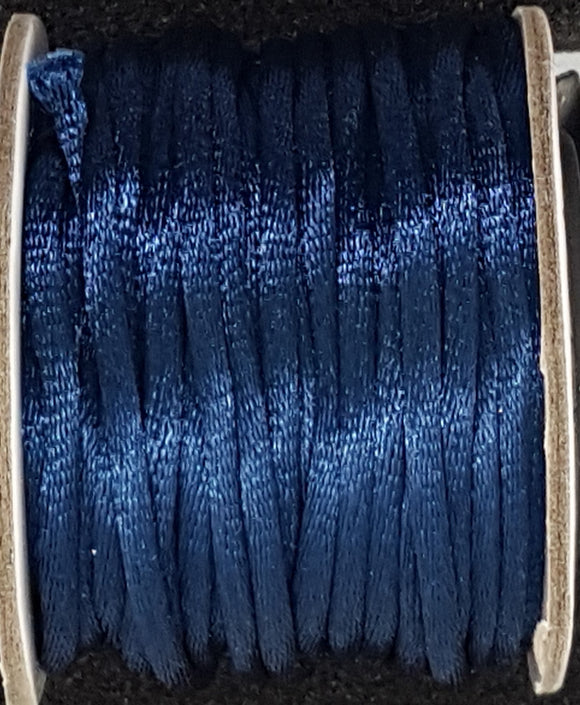 CORD - NYLON  - 2MM DARK BLUE COLOUR