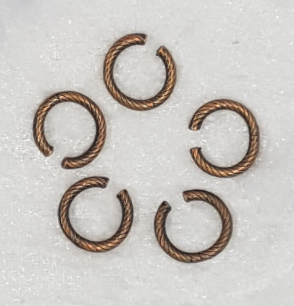 JUMPRINGS- 15MM  X 2MM -  COPPER COLOUR