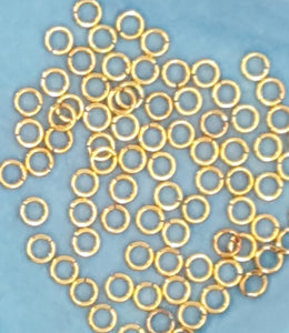 JUMPRINGS- 4MM X 0.9MM GOLDEN COLOUR