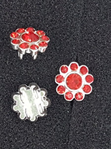MULTI LINKS - 2 HOLE - 10 X 10MM RED COLOUR