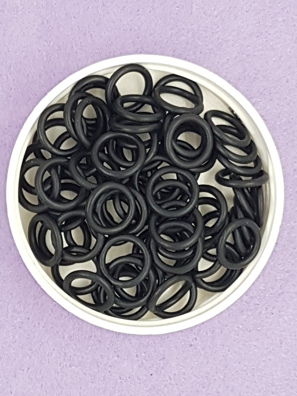 JUMPRINGS - RUBBER 13MM BLACK COLOUR