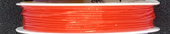 STRETCH BEADING THREAD- 1MM - RED COLOUR