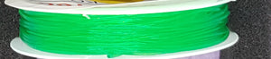 STRETCH BEADING THREAD- 1MM - EVERGREEN COLOUR