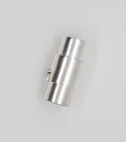CLASPS - MAGNETIC SILVER SCREW CLASP