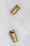 CLASPS - MAGNETIC - BRASS - BRASS COLOUR SCREW CLASP