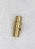 CLASPS - MAGNETIC - BRASS - BRASS COLOUR SCREW CLASP