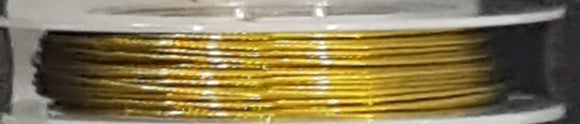 TIGER TAIL - 0.45MM - 10 METRES - DARK GOLD